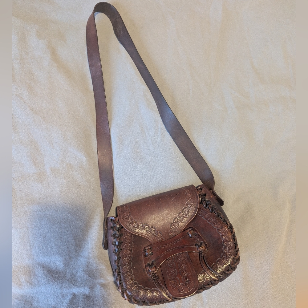 Beautiful Genuine Leather Medieval Vintage Purse